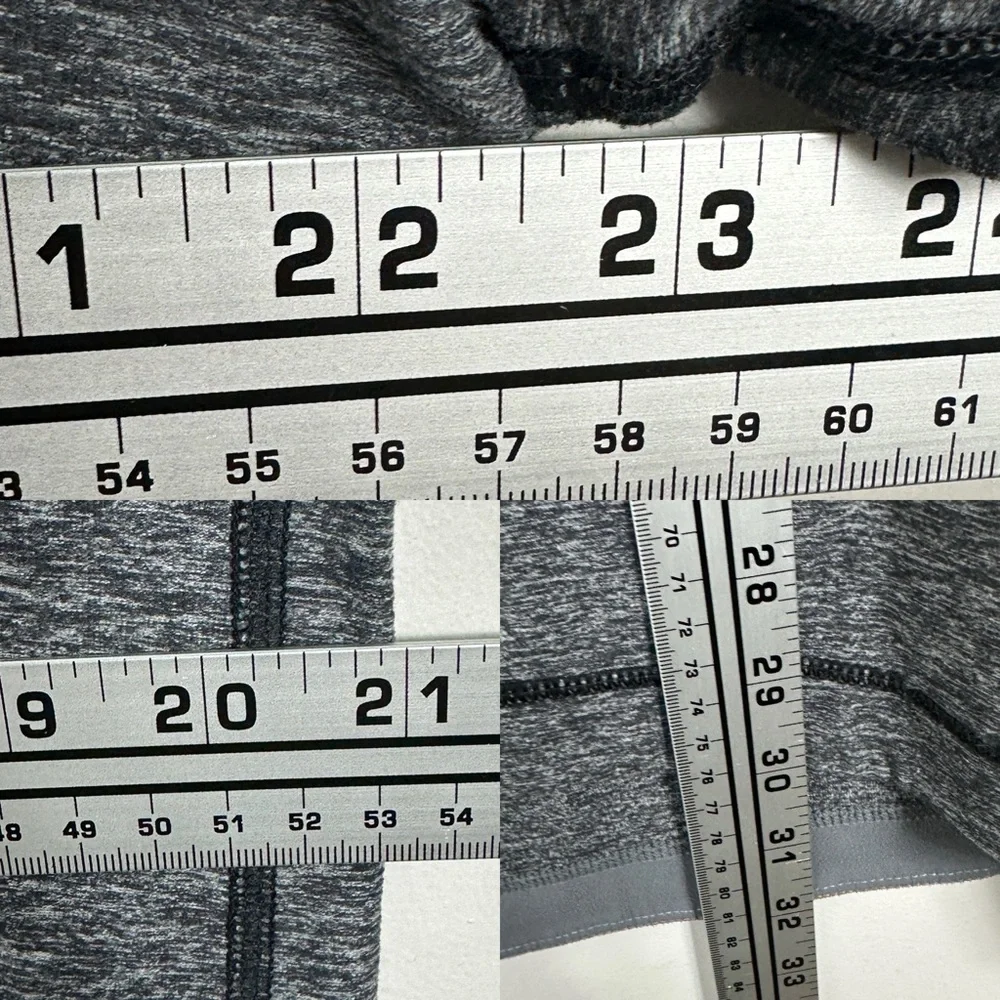 Lululemon Mens Heathered Grey Long‎ Sleeve Crew Neck T-Shirt Mens Active Tee XL - Picture 10 of 10